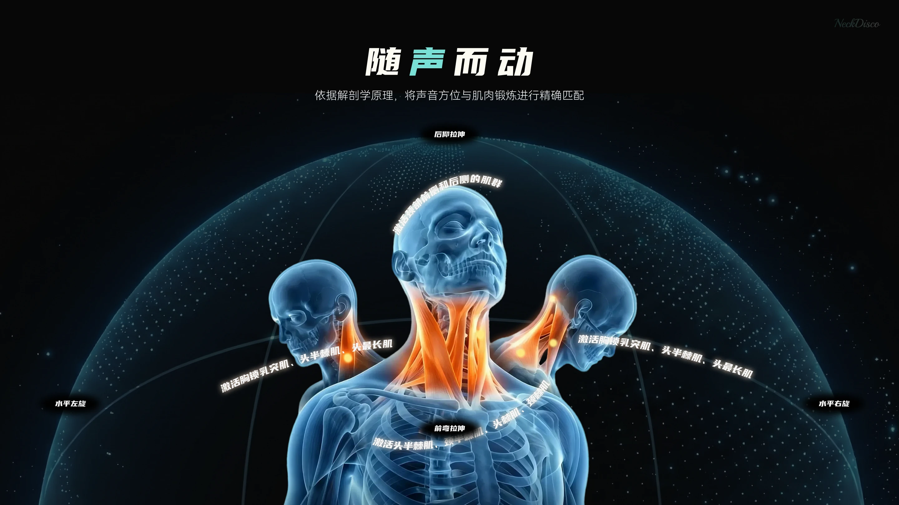 NeckDisco 碎片化放松工具：随声而动
