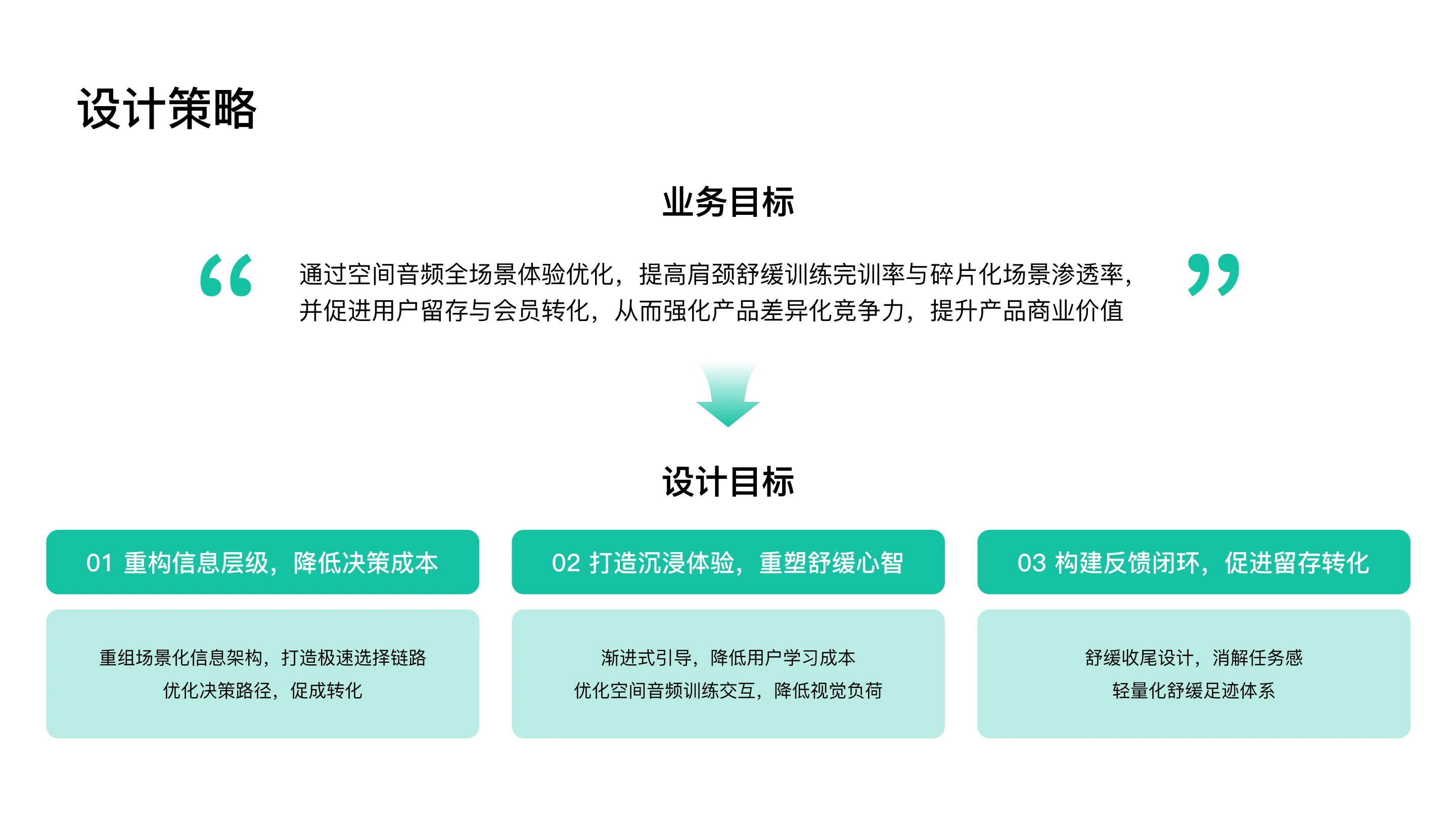 NeckDisco 碎片化放松工具：设计策略