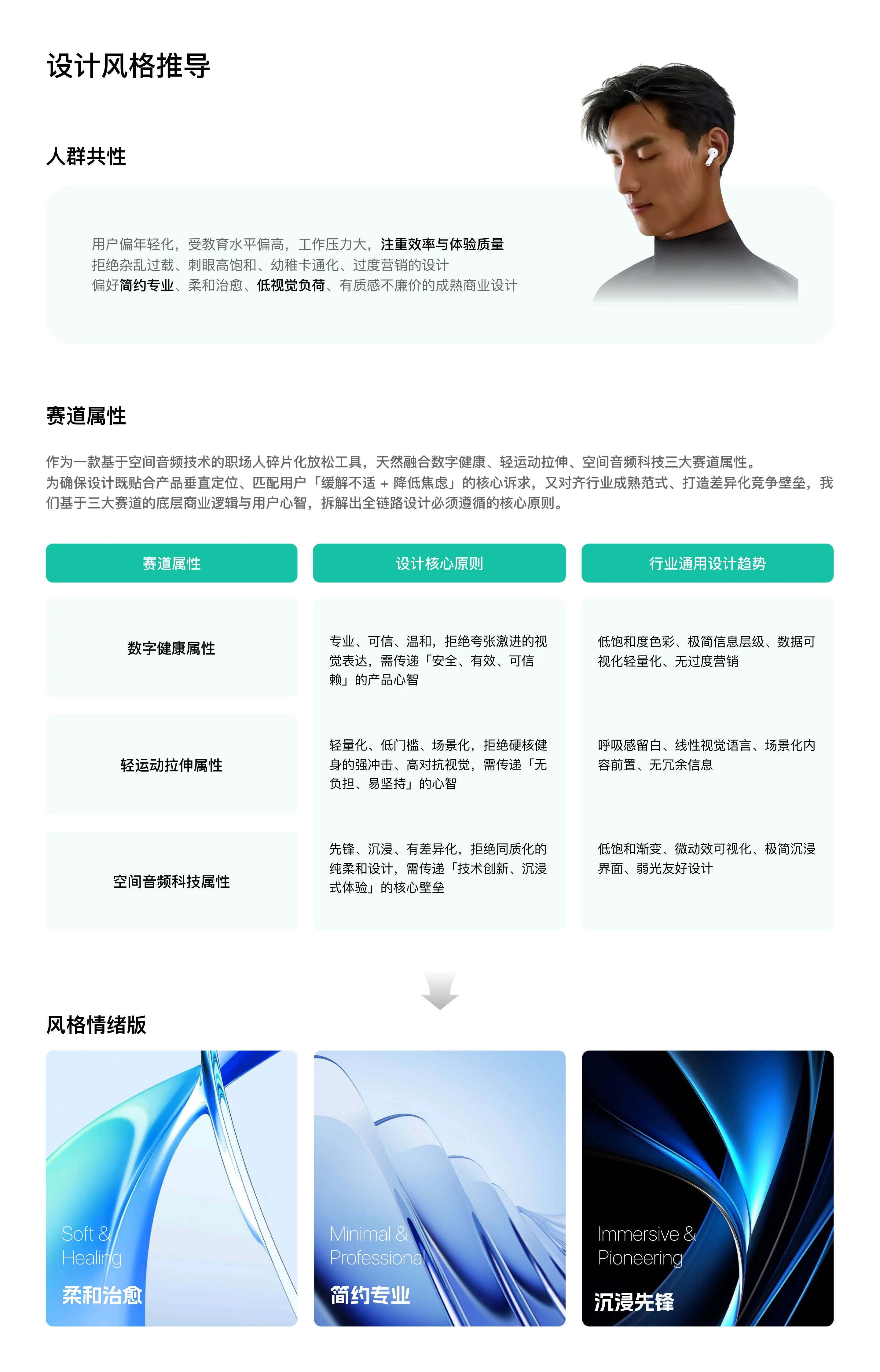 NeckDisco 碎片化放松工具：设计风格推导